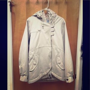 Tan Nike women’s Snowboard jacket